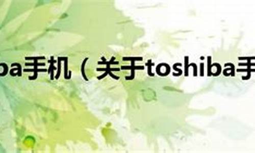 toshiba手机安装第三方软件